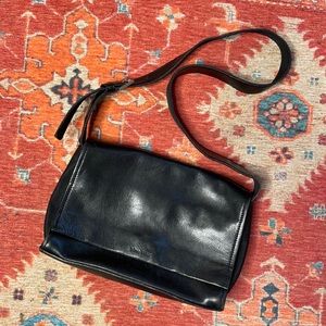 Vintage Y2K Nine West Leather Shoulder Bag
